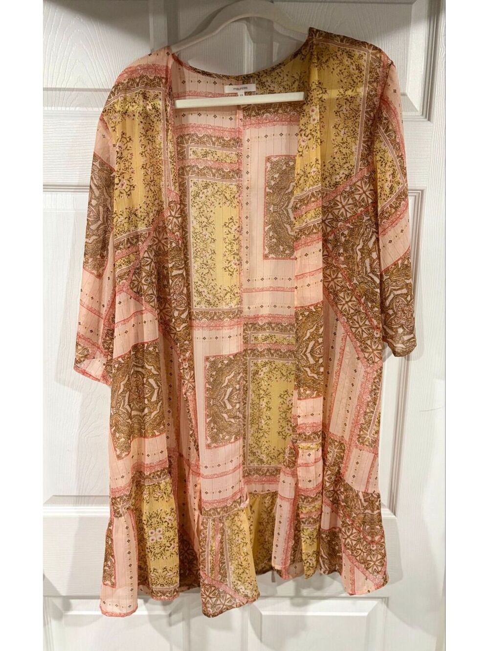 #214 Duster with ruffle